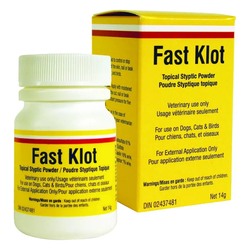Poudre Styptique Topique - Fast Klot