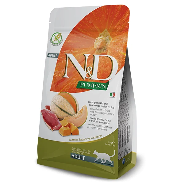 Farmina N&D (Natural & Delicious) - Pumpkin Duck & Cantaloupe Cat Food (3.3lb)