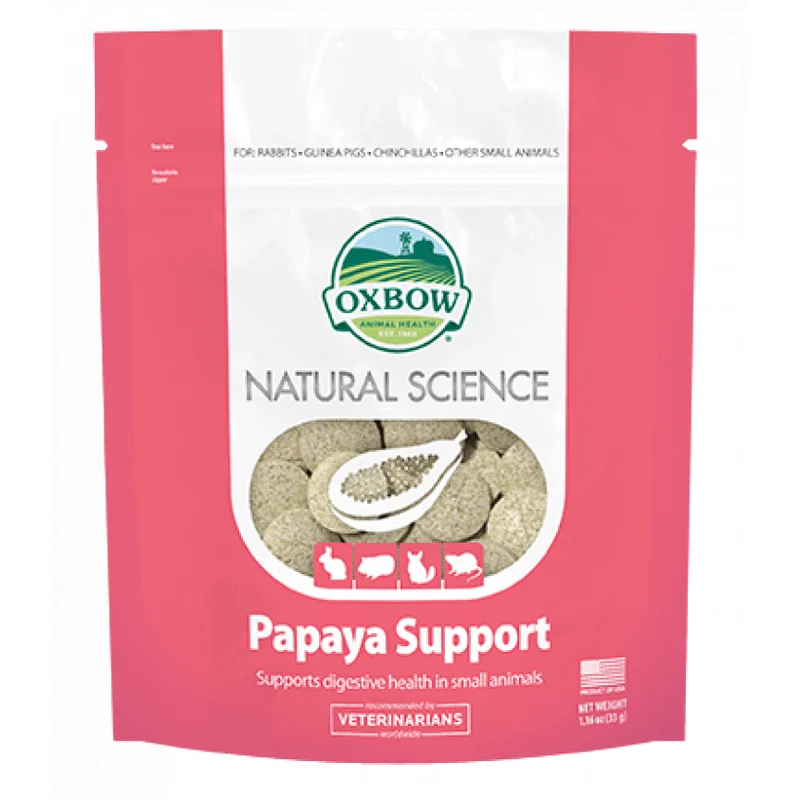 Oxbow Natural Science Papaya Support Supplement