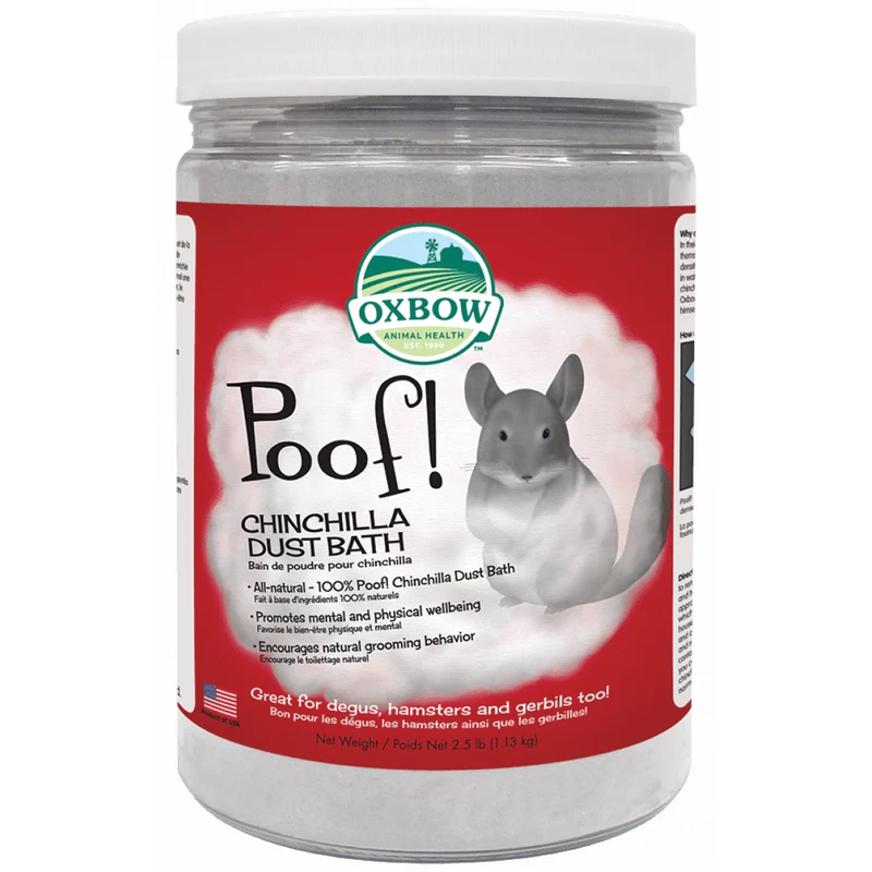 Oxbow Poof! Chinchilla Dust Bath (2.5lb)