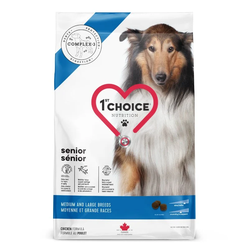 1st Choice Senior Medium & Large Breed Dog Food (12kg)