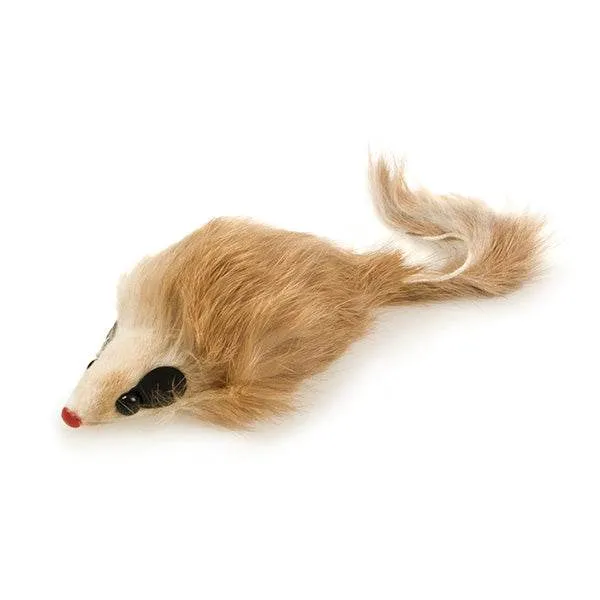 Ratón peludo 10cm.