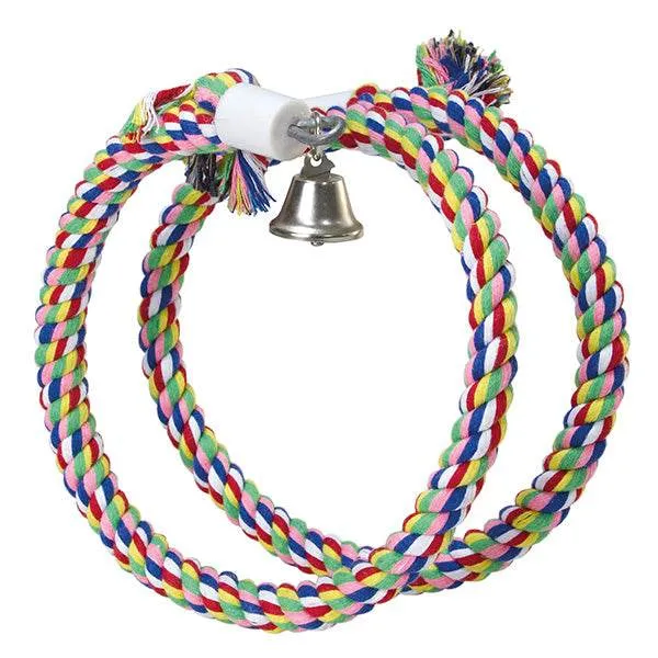 Aros de colores y campana extendido 120 cm , diáme: 1,2 cm