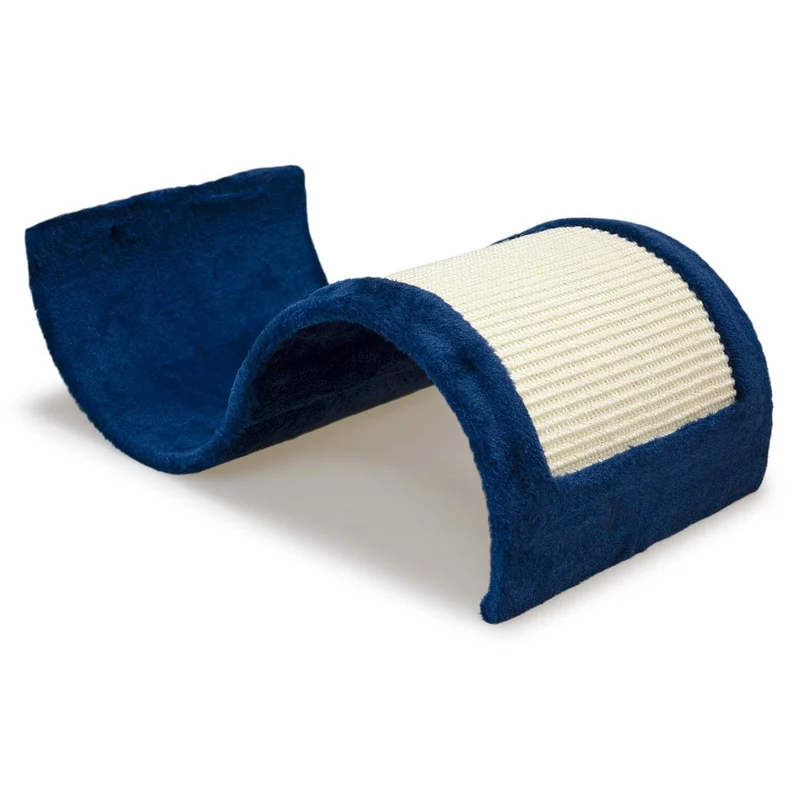 Rascador azul en forma de ola - 50 x 29 x 18 cm