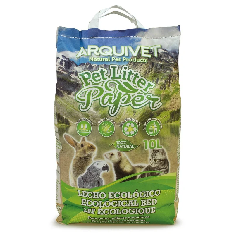 Pet Litter Paper - Lecho ecológico para mascotas