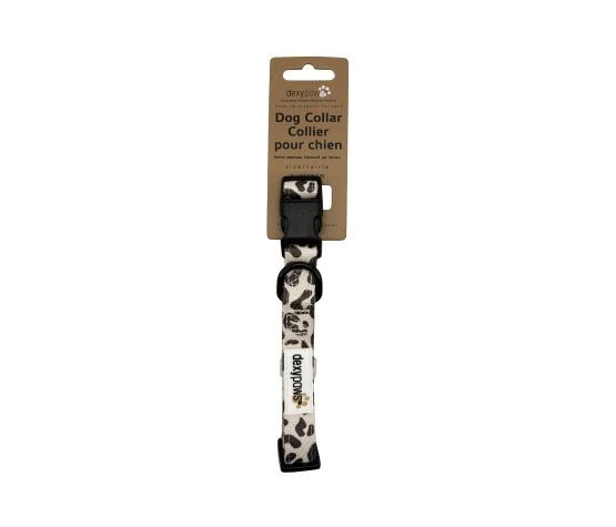 Dexypaws Collier En Polyester Pour Chien, Motifs Léopard