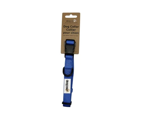 Dexypaws Collier En Polyester Pour Chien, Bleu Cobalt