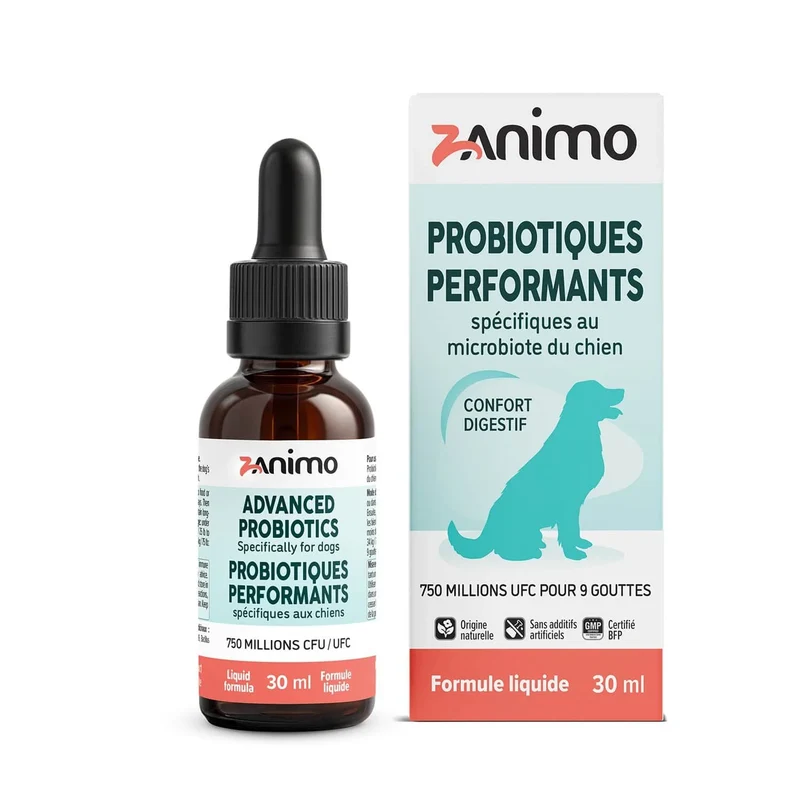 Zanimo - Probiotiques Performants - Chien - 30ml