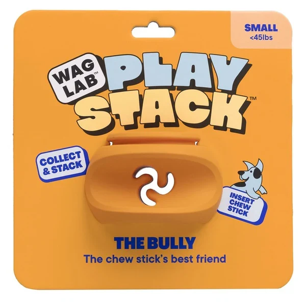 Waglab - Jouet - Chien - Le Bully - Orange