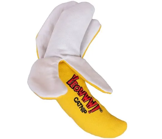 Ducky World - YEOWWW! Banane Épluchée -Jouet pour Chat