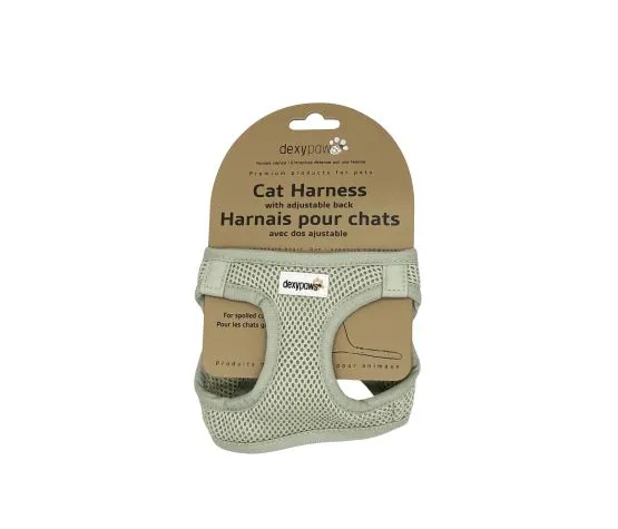 Dexypaws Harnais En Néoprène Pour Chat, Vert Sauge