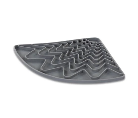 Messy Mutts - Tapis d'Alimentation avec Ventouses - Triangulaire