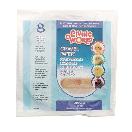 Living World Gravel Paper 8-pack 28 cm (11 in) diameter, Small