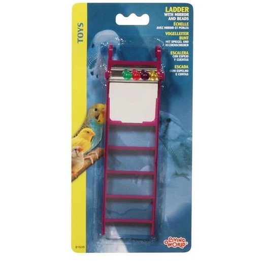 Living World Ladder with Mirror and Beads
