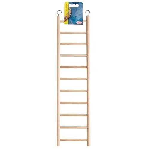 Living World Wooden Bird Ladder 11 Steps 43 cm (17 in) Long