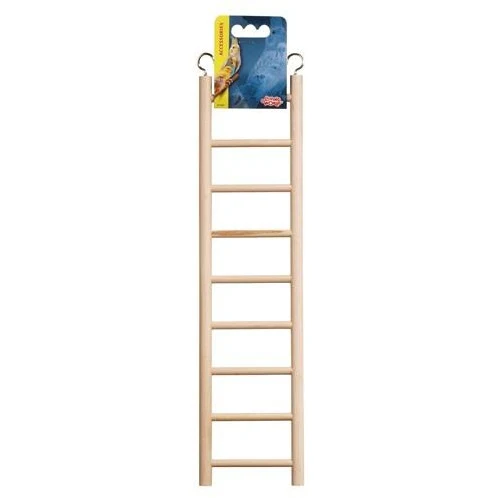Living World Wooden Bird Ladder 9 Steps 38 cm (15 in) Long