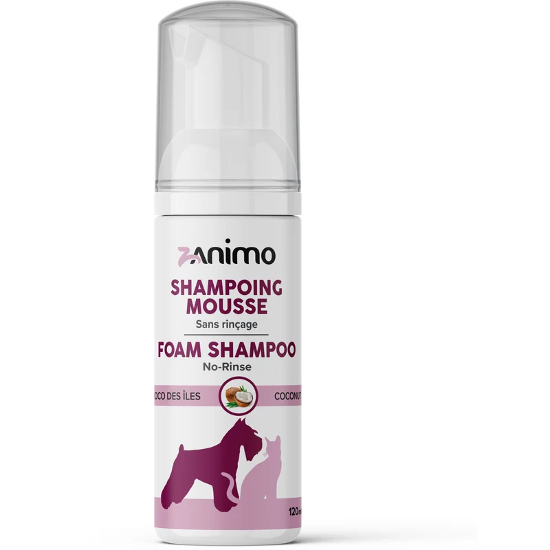 Shampoing Mousse Sans Rinçage Coco des Îles