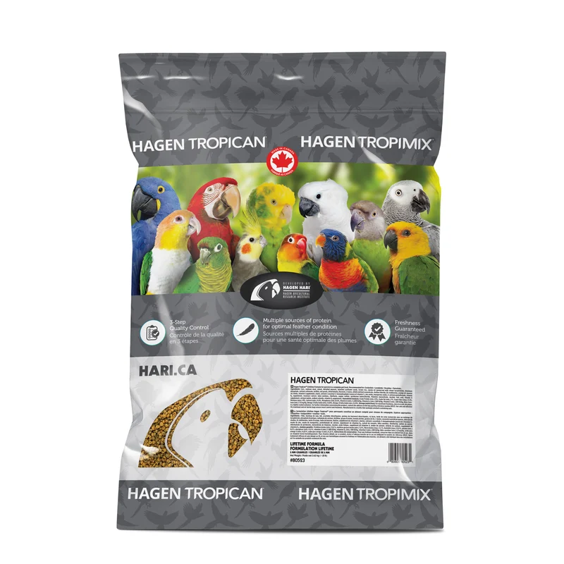 Tropican Lifetime Formula Granules for Cockatiels - 3.63 kg