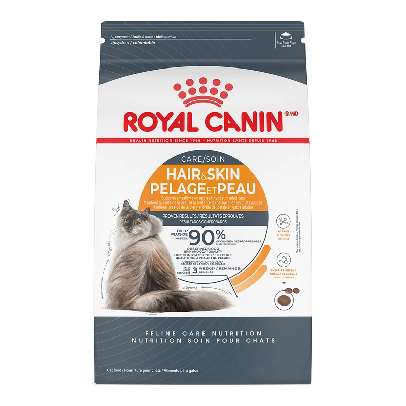 Royal Canin Hair & Skin Cat Food (6lb)