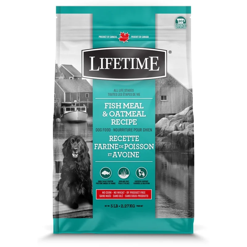 Nourriture pour Chiens Toutes Races au Poisson & Avoine