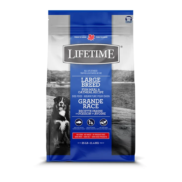 Nourriture pour Chiens Adultes de Grande Race au Poisson & Avoine