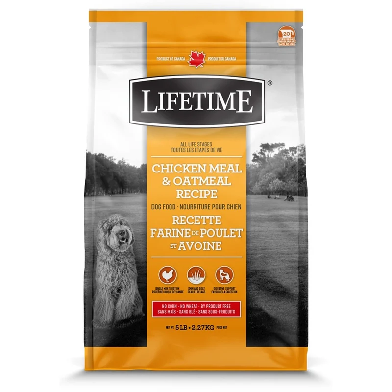 Nourriture pour Chiens Toutes Races au Poulet & Avoine
