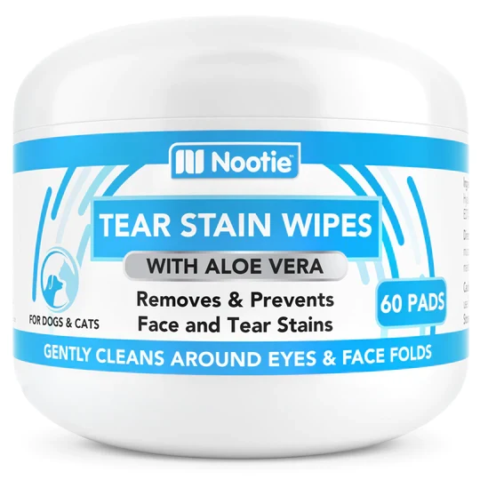 Lingettes Nettoyantes et Détachantes pour les Yeux à l'Aloes Vera - Nootie