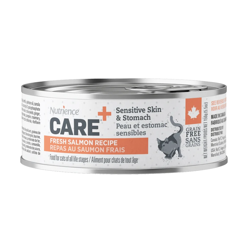 Nutrience - Care - Pâté - Peau et Estomac Sensible - 156g - Chat