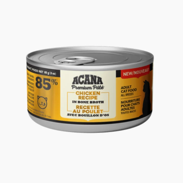 Conserve pour chat ACANA Premium Pâté, Recette Au Poulet
