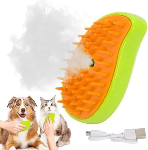 Brosse - Nettoyante - Vapeur - USB - Chien / Chat