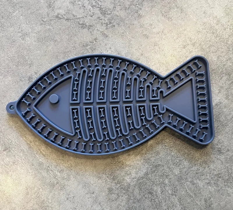 Lichette - Tapis à Lécher - Petit Poisson - Chien/Chat