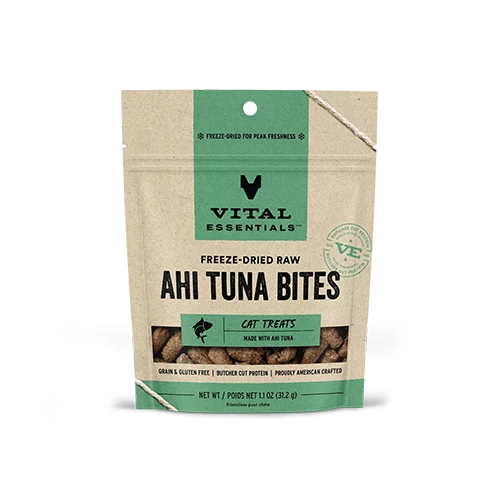 Vital essential - Gâterie - Lyophilisées - Thon Ahi - 1.1oz - Chat