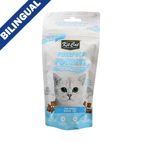 Kit Cat - Purrfect Pockets - Gâterie - Soin Dentaire - 60g - Chat