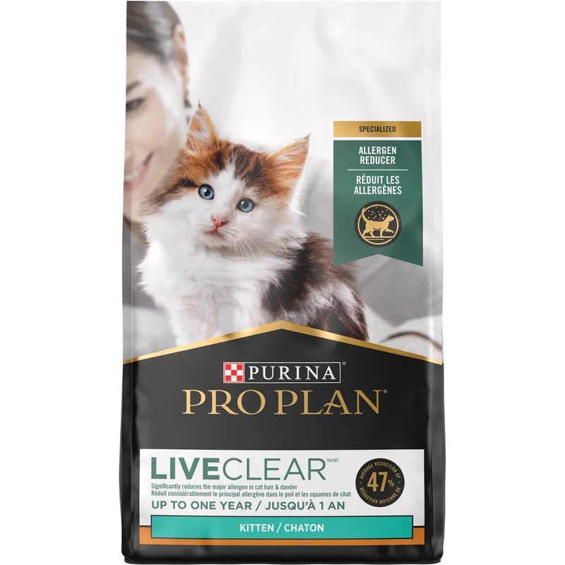 Purina - Pro Plan - LiveClear - Chaton - Poulet et Riz - 3lb