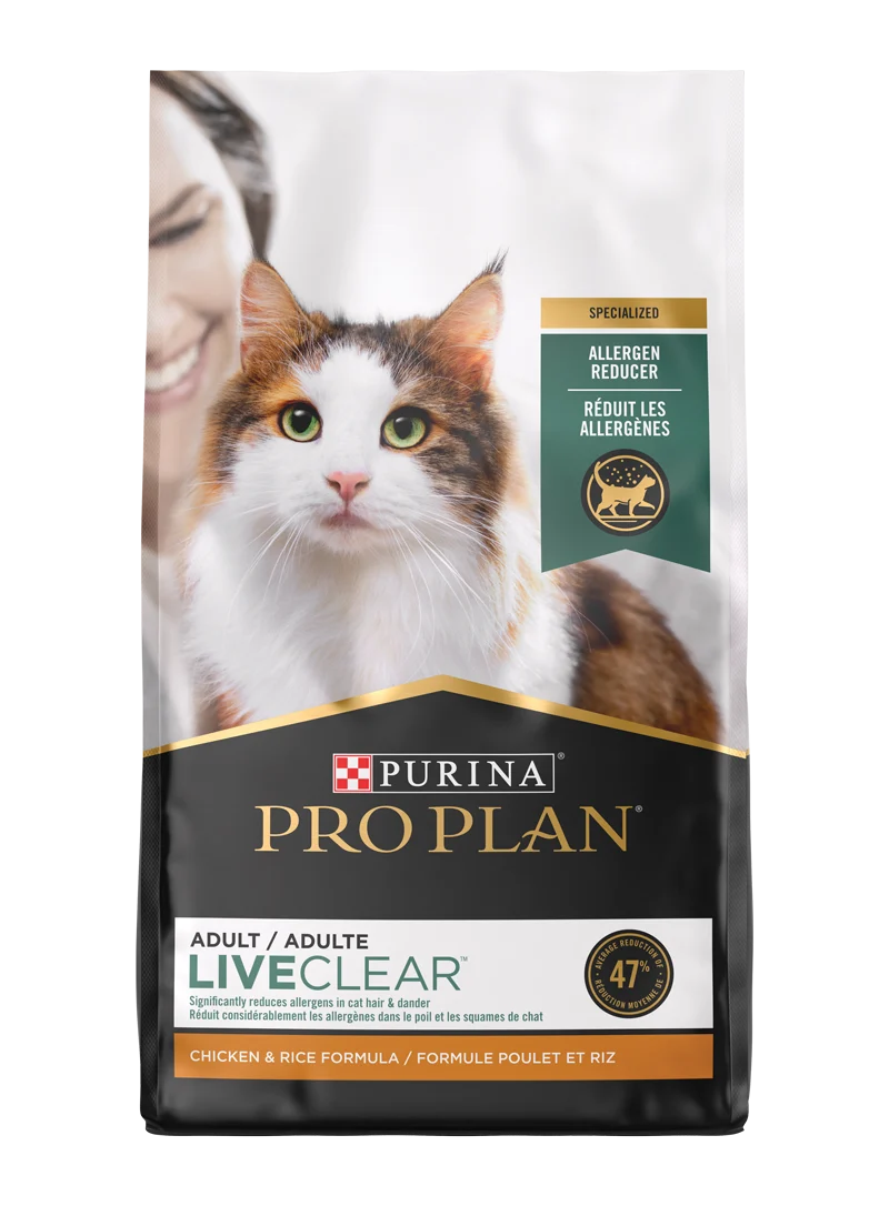 Purina - Pro Plan - LiveClear - Chat - Poulet et Riz - 7lb