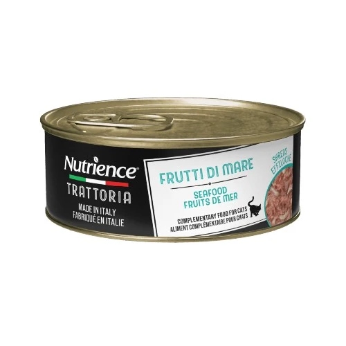 Conserve pour chat Nutrience Trattoria 70 gr - Effiloché aux fruits de mer