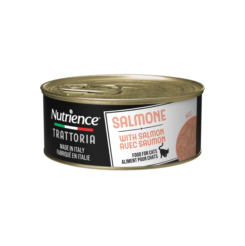 Conserve pour chat Nutrience Trattoria 85gr - Pâté avec saumon