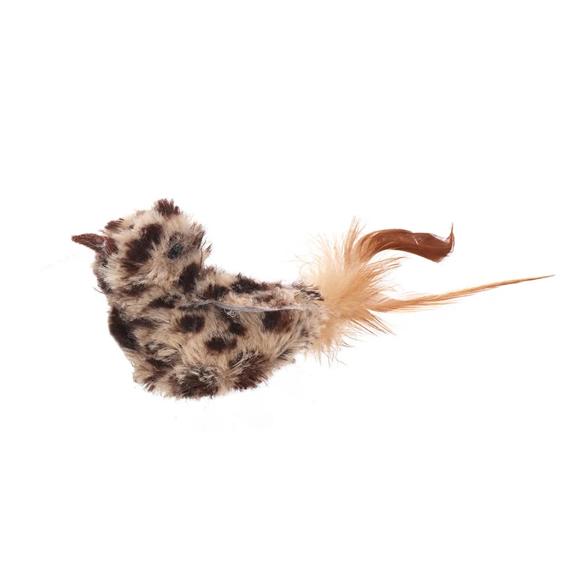 Oiseau avec Plumes et Herbes à Chat Ware