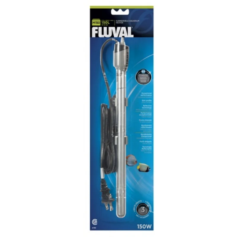 FLUVAL "M" 150 watt Submersible Heater, 150 L (45 US Gal)
