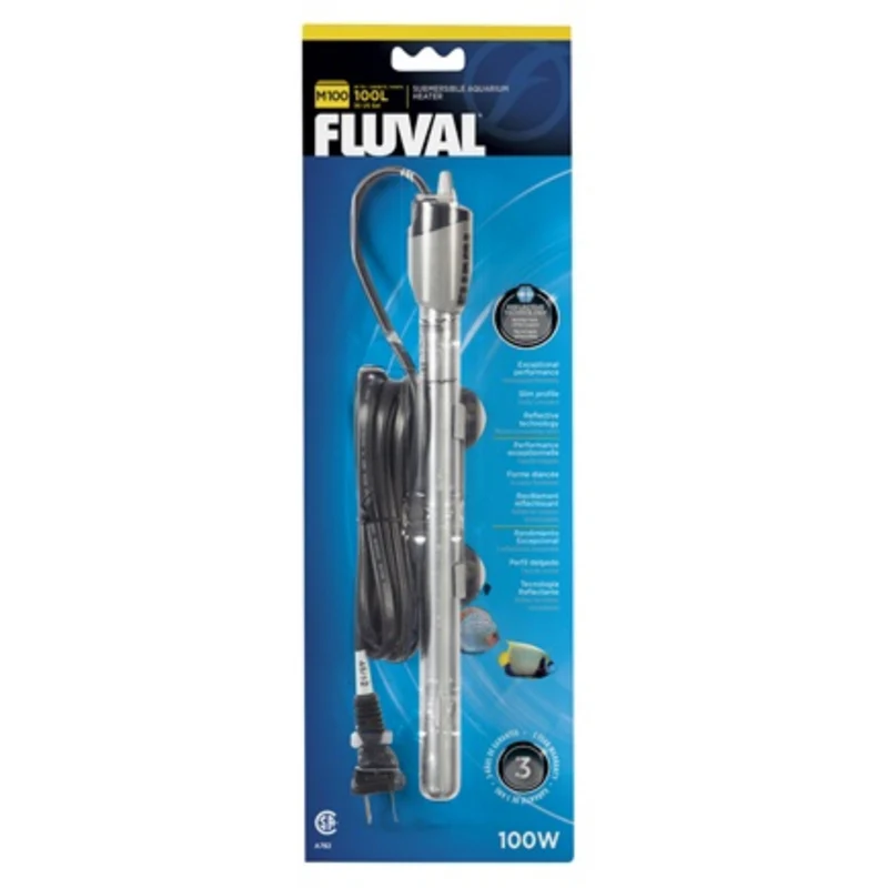 FLUVAL "M" 100 Watt Submersible Heater, 100 L (30 US Gal)