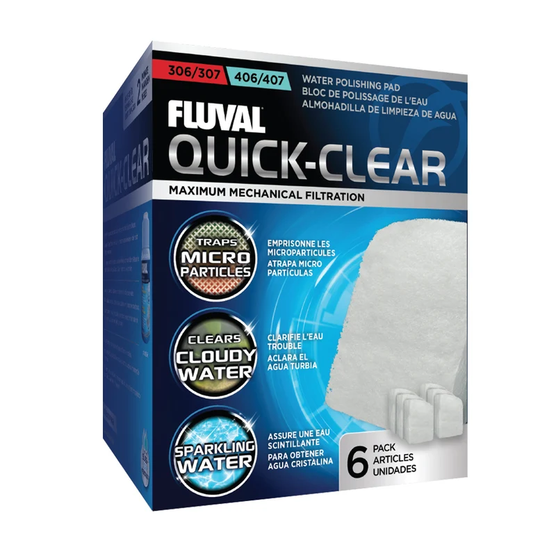 Fluval 306/406 and 307/407 Quick-Clear - 6 pack