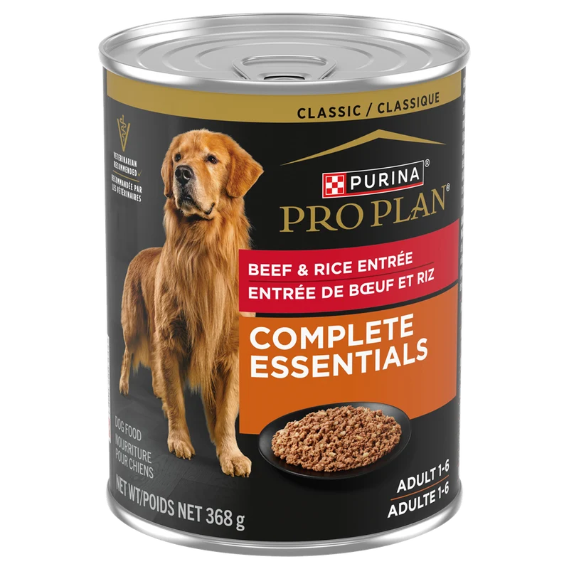Conserve Entrée de Bœuf & Riz pour Chiens Adultes
