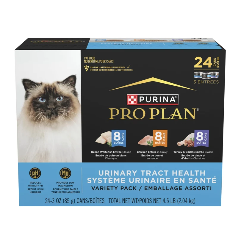 Conserves Emballage Assorti Maintien du Système Urinaire en Santé pour Chats Adultes