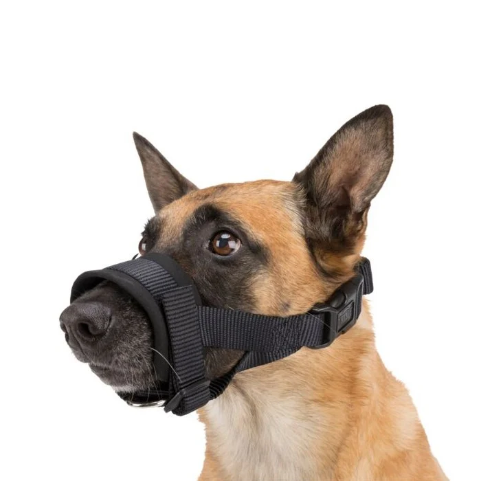 Muselière de dressage rembourrée chien