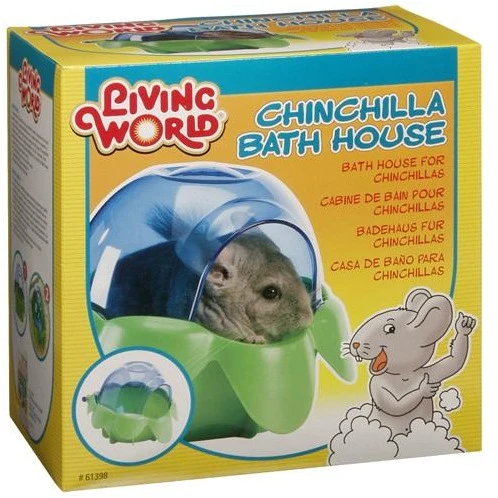 Living World Chinchilla Bath House