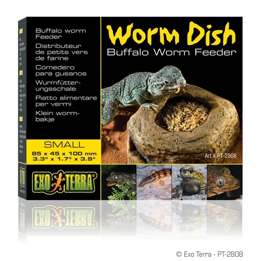 Exo Terra Buffalo Worm Feeder Dish