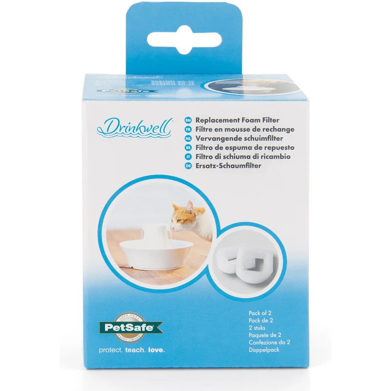 Drinkwell - Filtres de Remplacement en Mousse pour Fontaine