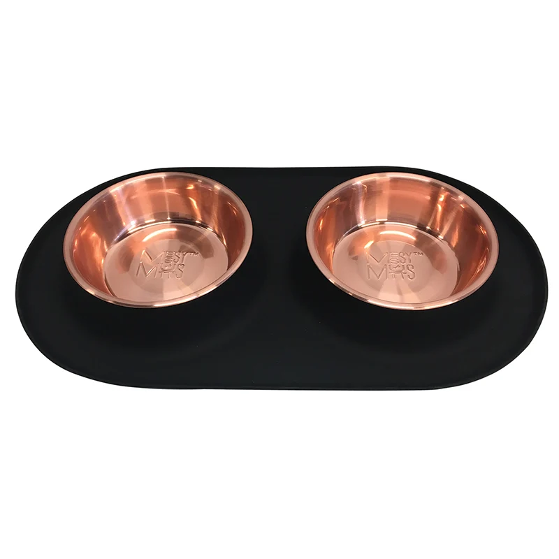 Ensemble de Bols en Cuivre avec Base en Silicone