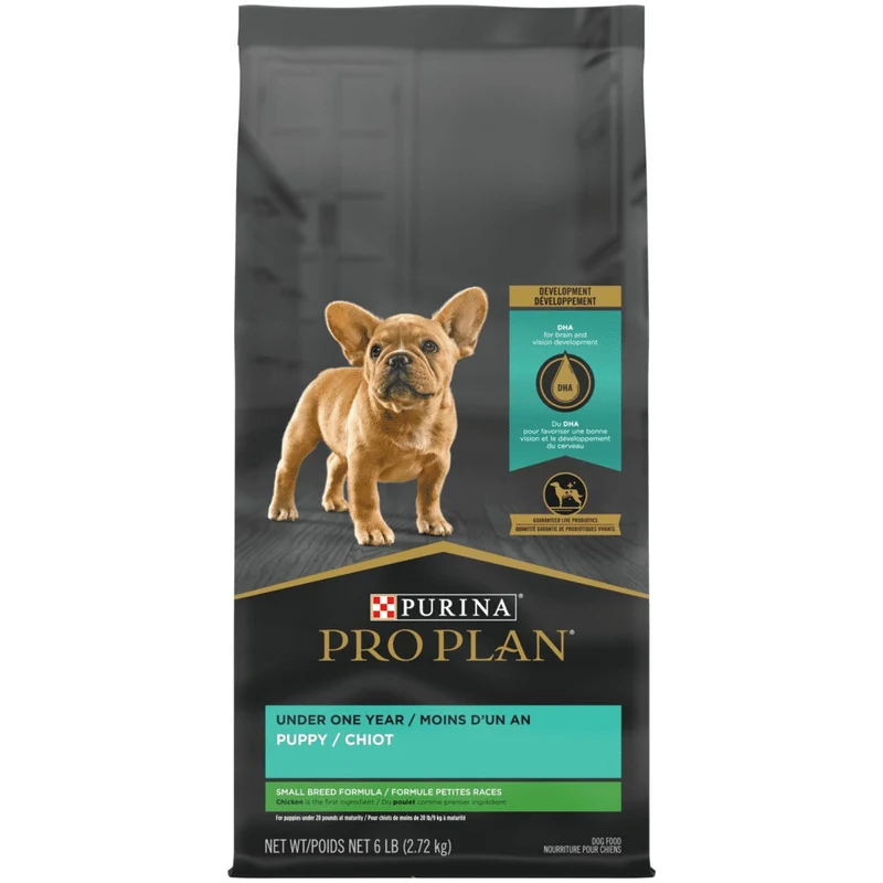 Nourriture au Poulet & Riz pour Chiots de Petites Races