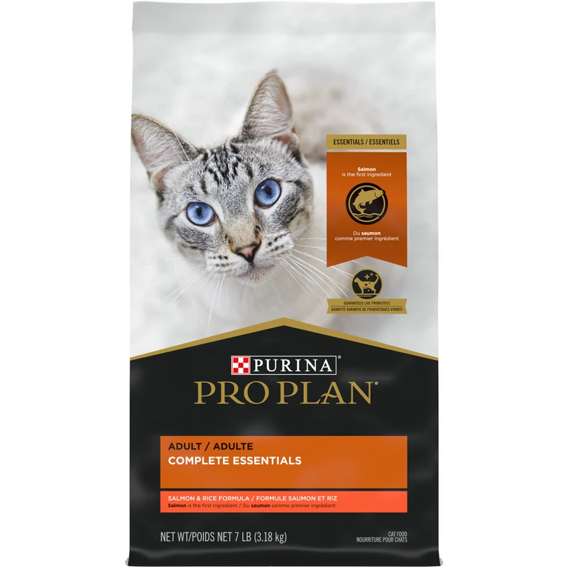 Nourriture au Saumon & Riz pour Chats Adultes
